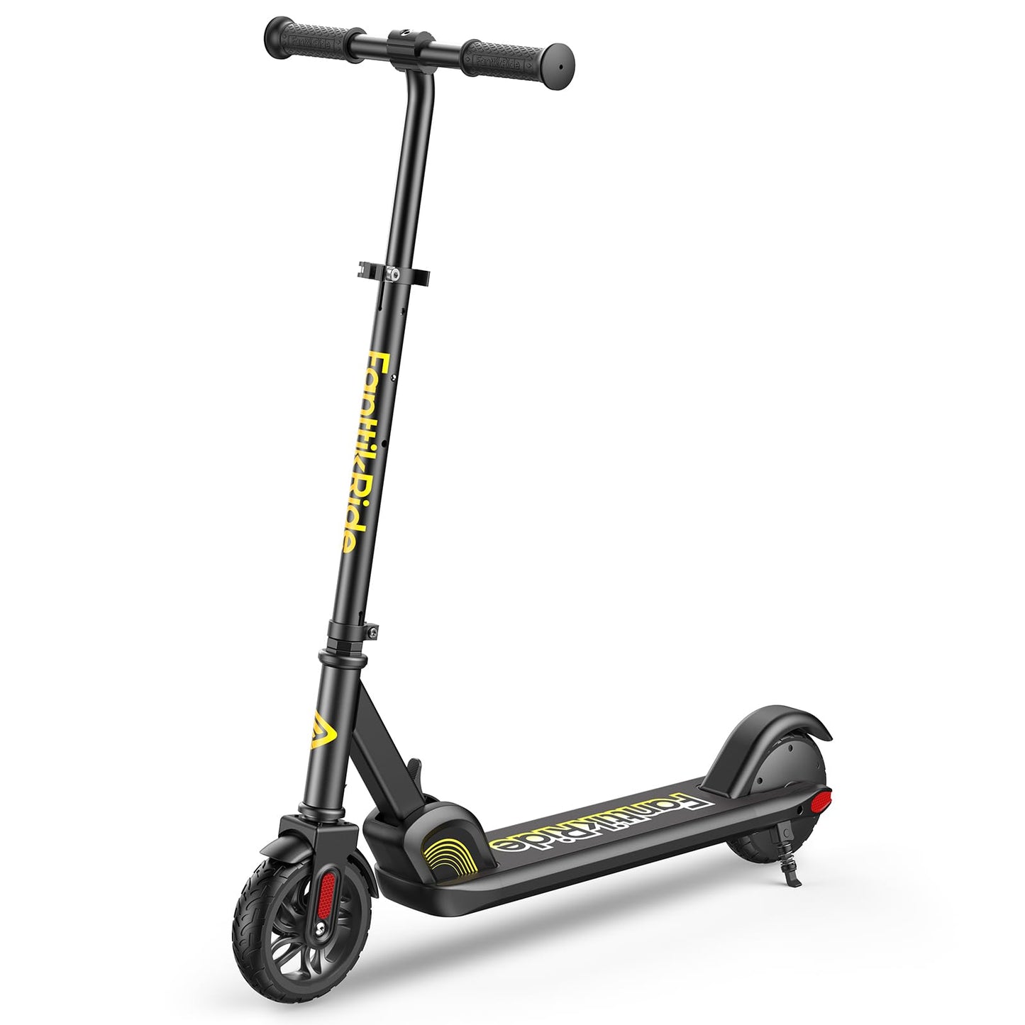 FanttikRide C9 Electric Scooter for Kids 8-12, Adjustable Handlebar Height for Riders 3.9-5.2 ft, 132 lbs, Up to 40 mins Continuous Time, 5 Miles Range, 2 Safe Max Speed 6/10 MPH
